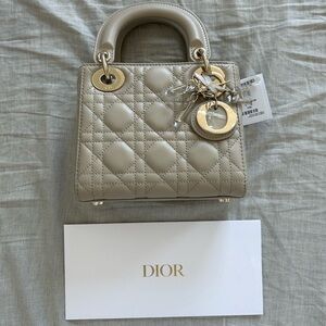 Dior Limited edition - Mini Lady Dior in sand